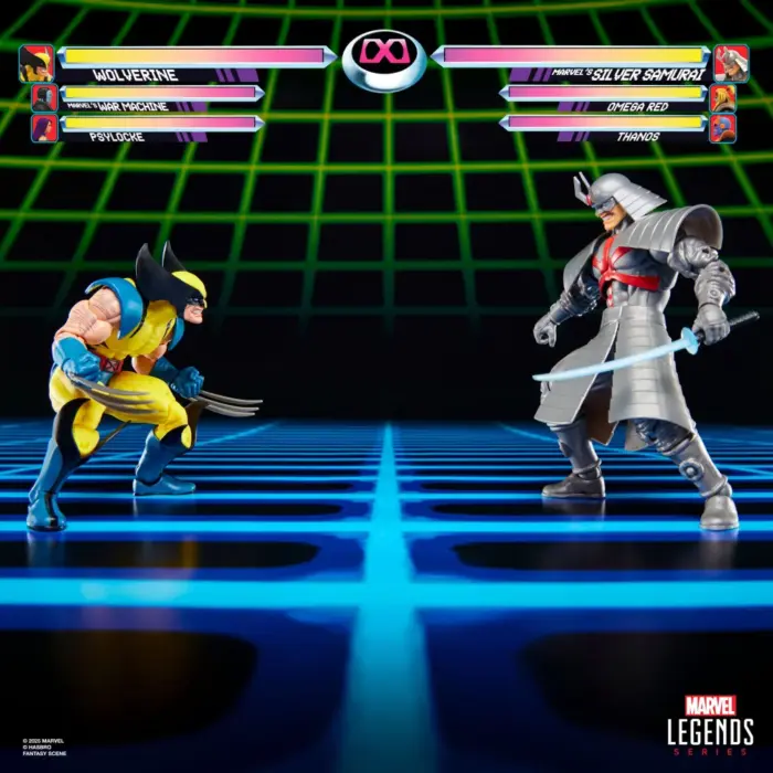 Wolverine vs. Silver Samurai Marvel Legends Series Gamerverse Figuren 2-Pack von Hasbro