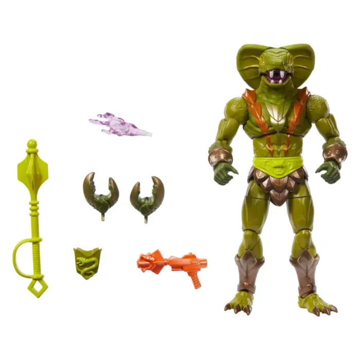 Kobra Khan New Eternia Masters of the Universe Masterverse Figur von Mattel