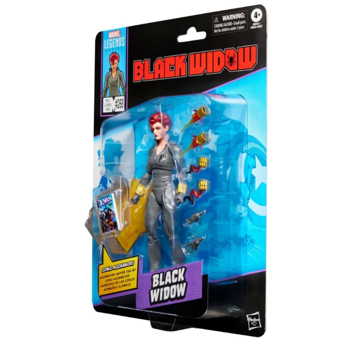 Black Widow Marvel Legends Series Actionfigur von Hasbro aus dem Uncanny X-Men #268 und den Avengers Comics