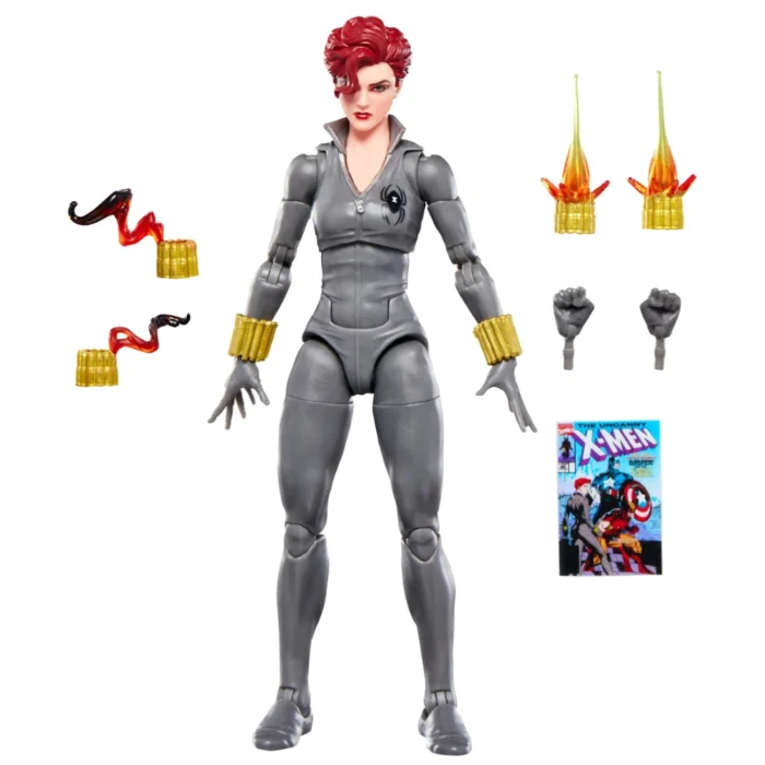 Black Widow Marvel Legends Series Actionfigur von Hasbro aus dem Uncanny X-Men #268 und den Avengers Comics
