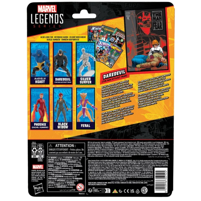 Daredevil Marvel Legends Series Figur von Hasbro aus dem Daredevil: The Man Without Fear #1 Comic