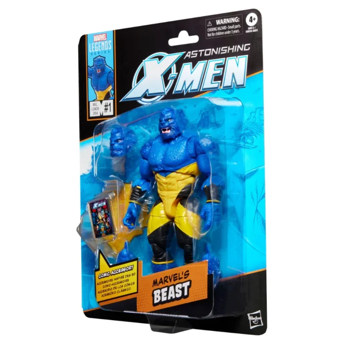 Marvels Beast Marvel Legends Series Actionfigur von Hasbro aus dem Astonishing X-Men Comics