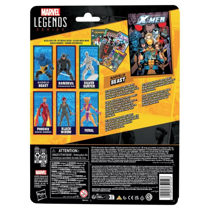 Marvels Beast Marvel Legends Series Actionfigur von Hasbro aus dem Astonishing X-Men Comics