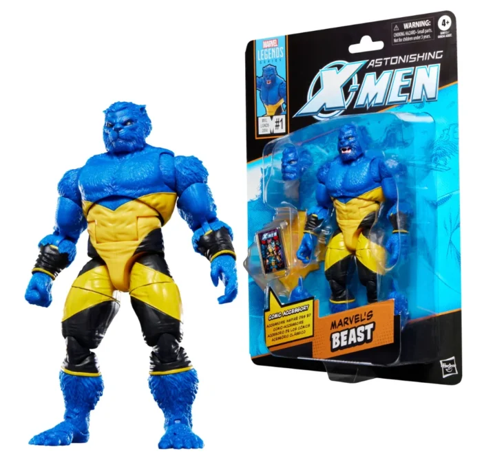 Marvels Beast Marvel Legends Series Actionfigur von Hasbro aus dem Astonishing X-Men Comics