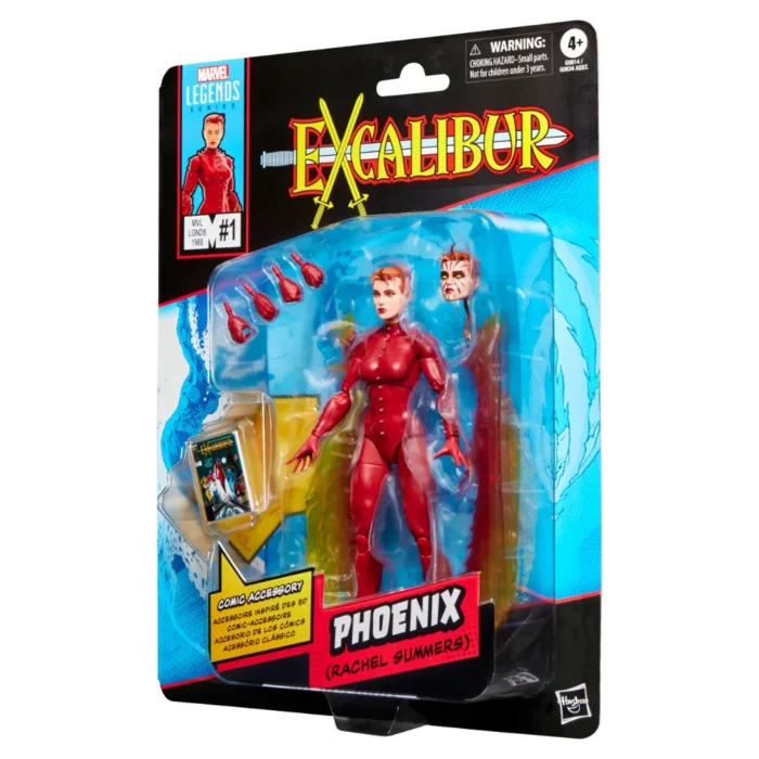 Pheonix Marvel Legends Series Figur von Hasbro aus dem Excalibur #1 Comic von 1988