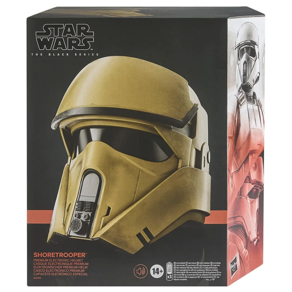 Shoretrooper Helm Star Wars Black Series von Hasbro aus Star Wars: Andor Shoretrooper Helm Star Wars Black Series von Hasbro aus Star Wars: Andor