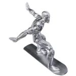 Silver Surfer Marvel Legends Series Actionfigur von Hasbro aus dem The Silver Surfer Comic #1 von 1968