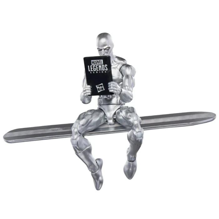 Silver Surfer Marvel Legends Series Actionfigur von Hasbro aus dem The Silver Surfer Comic #1 von 1968