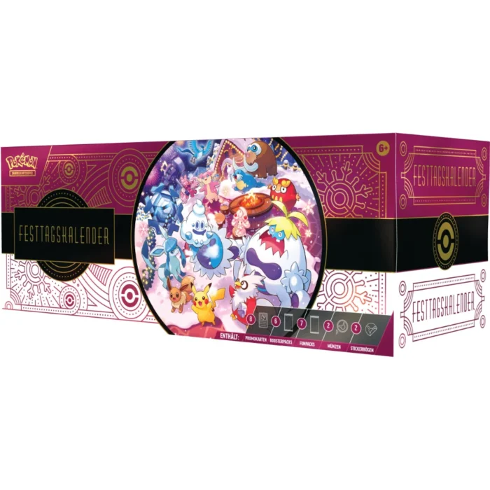 FESTTAGSKALENDER – Pokémon – Adventskalender 2025 – Bild 3