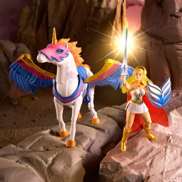 She-Ra und Swift Wind Masters of the Universe Origins (MotU) Mattel Creations Exclusive Figuren 2-Pack