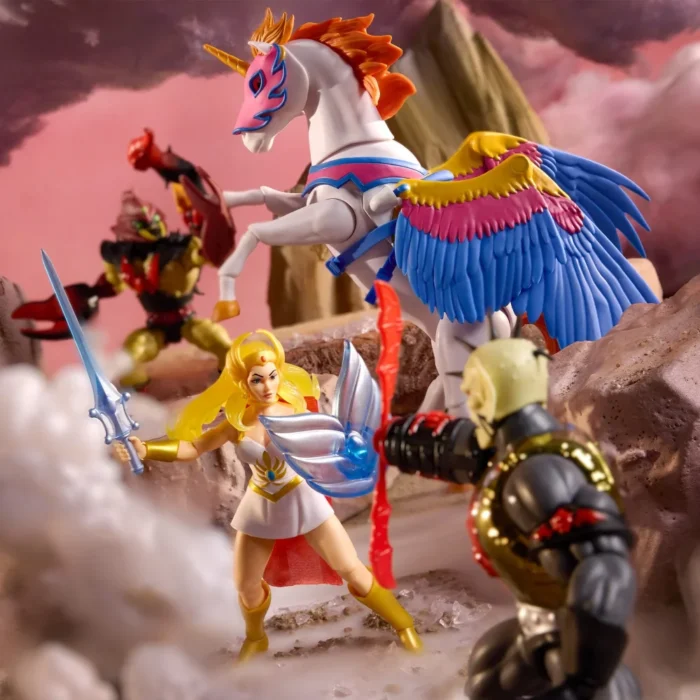 She-Ra und Swift Wind Masters of the Universe Origins (MotU) Mattel Creations Exclusive Figuren 2-Pack