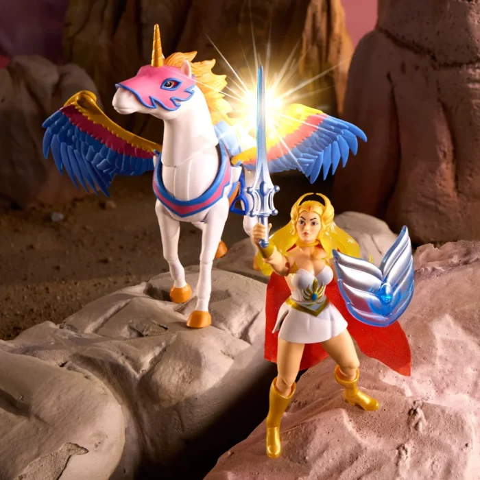 She-Ra und Swift Wind Masters of the Universe Origins (MotU) Mattel Creations Exclusive Figuren 2-Pack