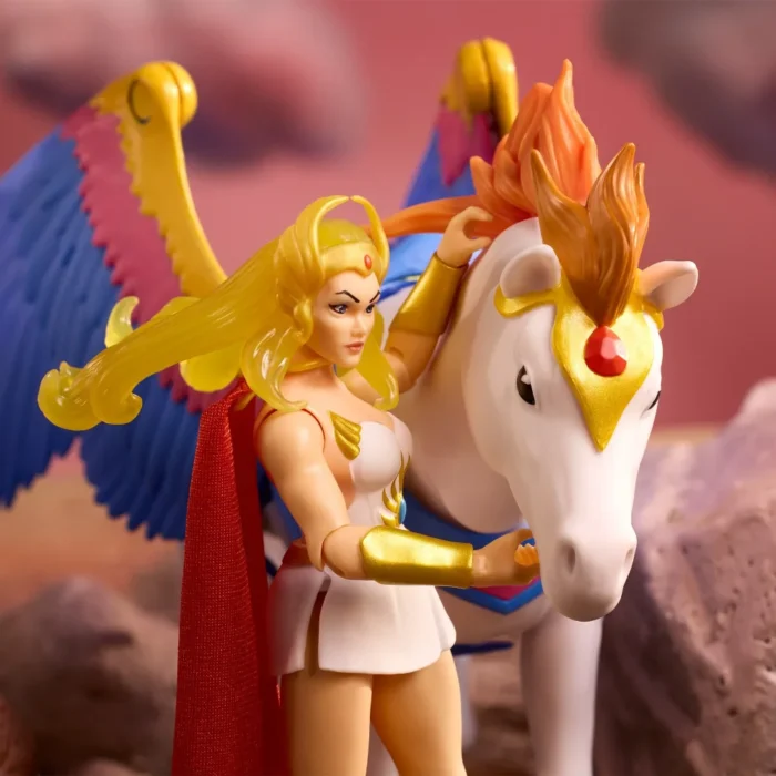 She-Ra und Swift Wind Masters of the Universe Origins (MotU) Mattel Creations Exclusive Figuren 2-Pack