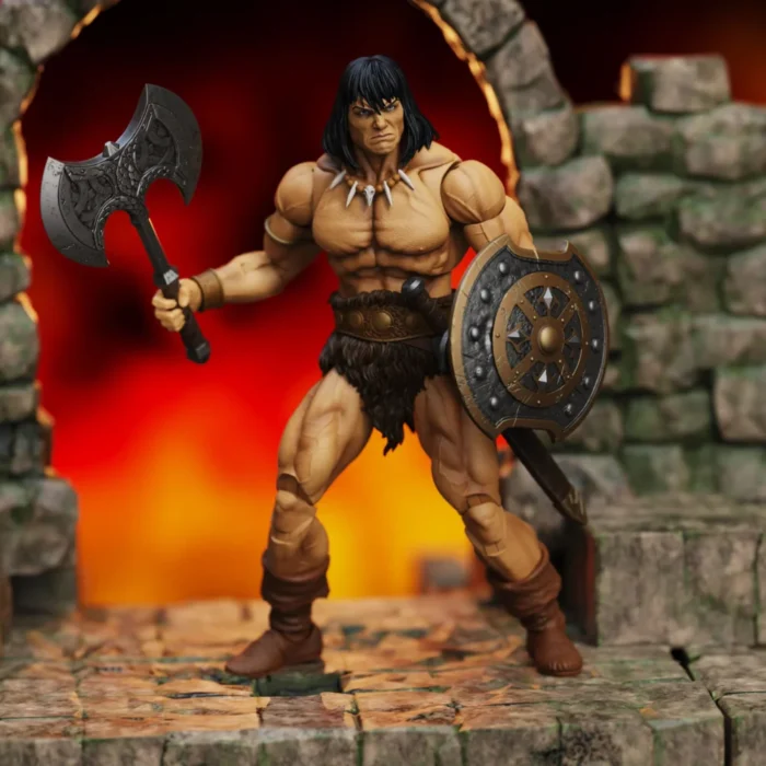 Conan der Barbar Epic H.A.C.K.S. Figur von Boss Fight Studio