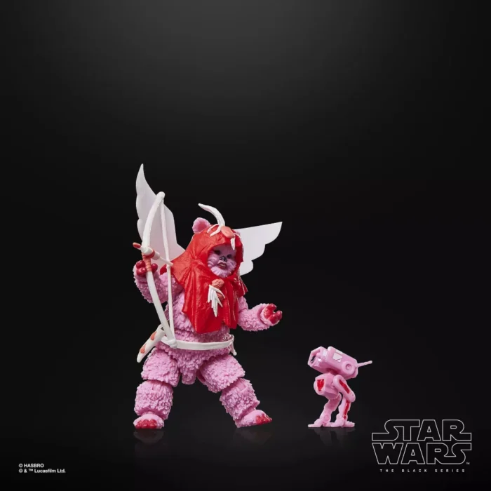 Ewok (Valentine’s Day Edition) Star Wars Black Series Figur von Hasbro