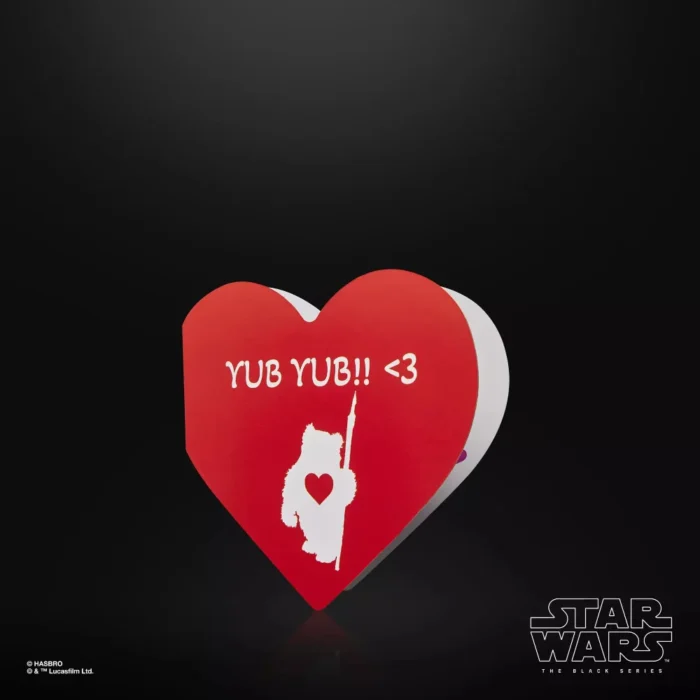 Ewok (Valentine’s Day Edition) Star Wars Black Series Figur von Hasbro