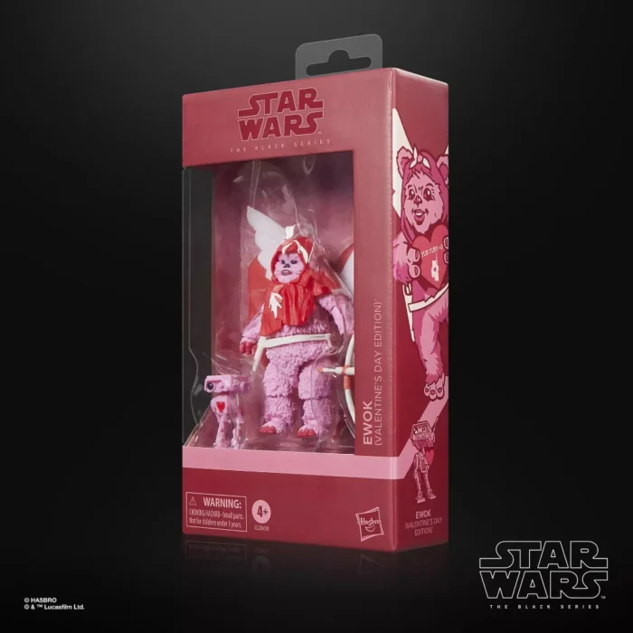 Ewok (Valentine’s Day Edition) Star Wars Black Series Figur von Hasbro