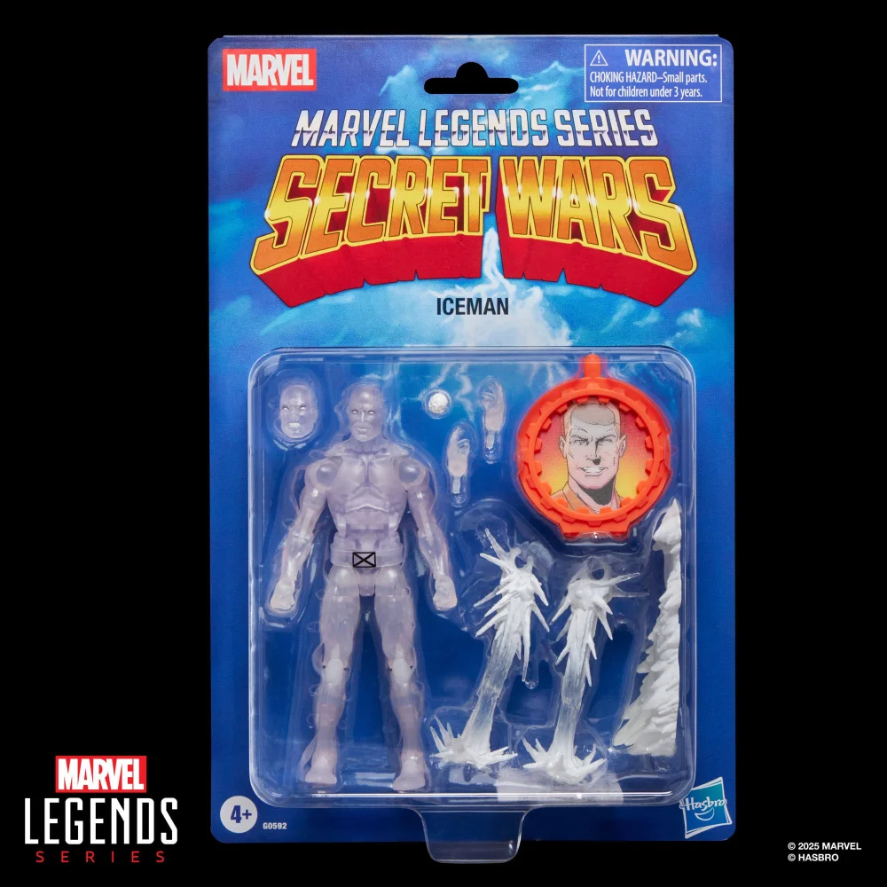Iceman Marvel Legends Retro Collection Figur von Hasbro aus den Secret Wars Comics Iceman Marvel Legends Retro Collection Figur von Hasbro aus den Secret Wars Comics