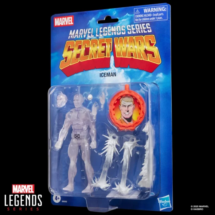 Iceman Marvel Legends Retro Collection Figur von Hasbro aus den Secret Wars Comics