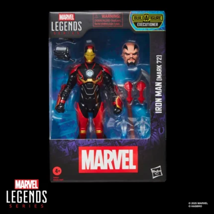 Iron Man (Mark 72) Marvel Legends Series Actionfigur von Hasbro Build-A-Figure Executioner