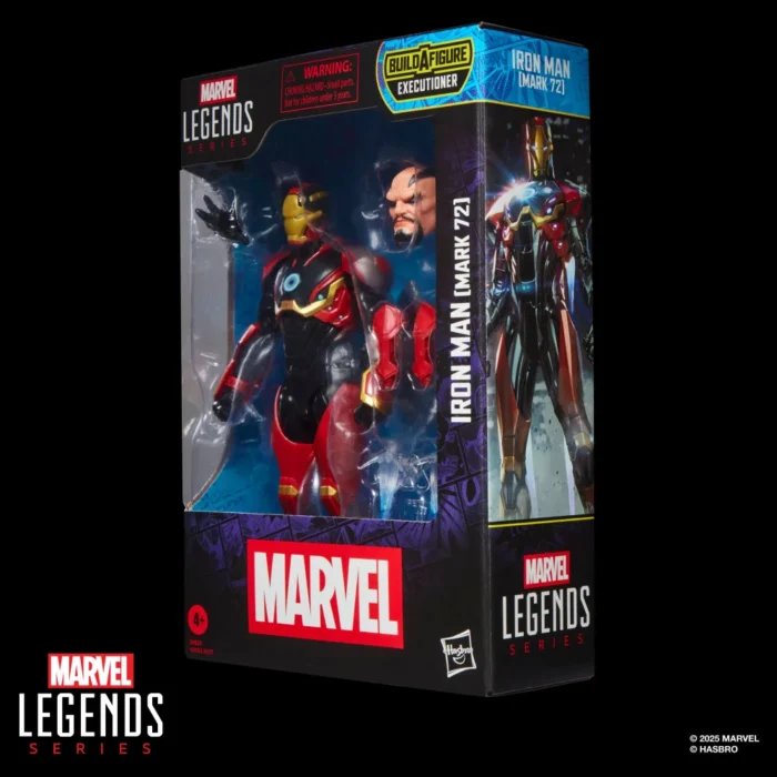 Iron Man (Mark 72) Marvel Legends Series Actionfigur von Hasbro Build-A-Figure Executioner