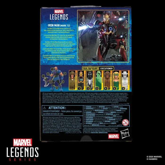 Iron Man (Mark 72) Marvel Legends Series Actionfigur von Hasbro Build-A-Figure Executioner