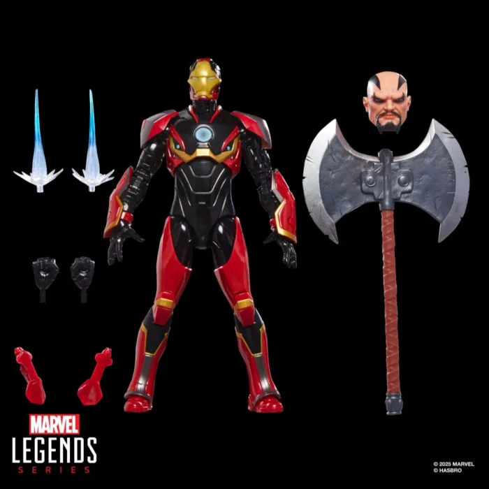 Iron Man (Mark 72) Marvel Legends Series Actionfigur von Hasbro Build-A-Figure Executioner