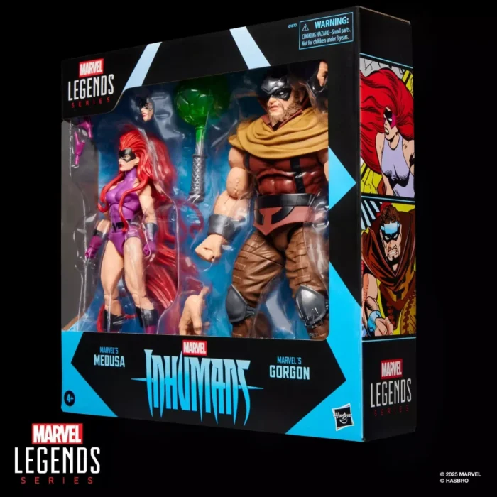 Marvels Medusa und Gorgon Triton Marvel Legends Series Figuren 2-Pack von Hasbro aus Inhuman