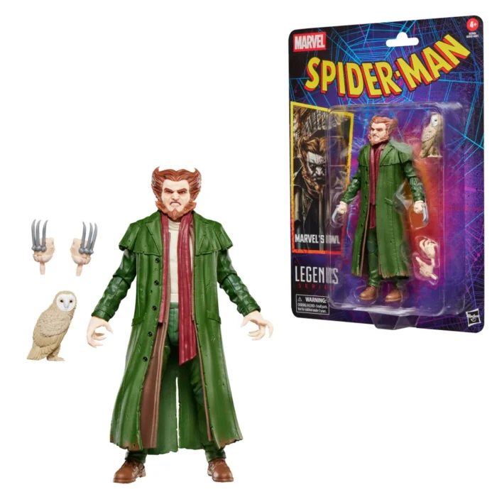 Marvel´s Owl Marvel Legends Retro Collection Figur von Hasbro aus den Spider-Man Comics