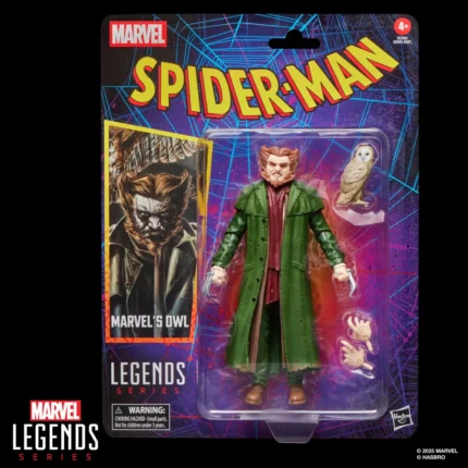Marvel´s Owl Marvel Legends Retro Collection Figur von Hasbro aus den Spider-Man Comics