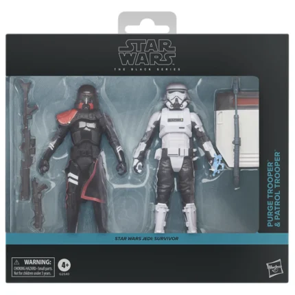 Purge Trooper & Patrol Trooper Star Wars Black Series 2-Pack von Hasbro aus Star Wars: Survivor