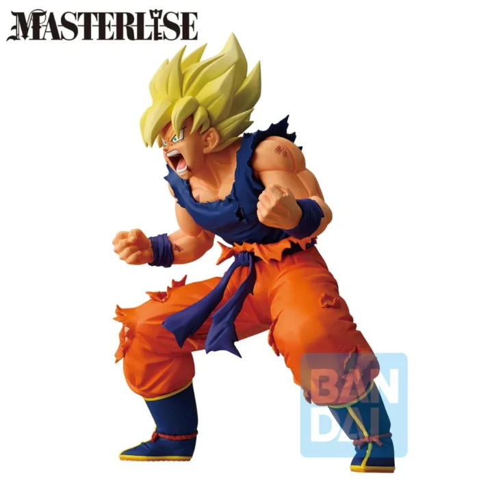 Son Goku Dragon Ball Z Battle of the Super Saiyan Ichibansho Masterlise Statue von Banpresto