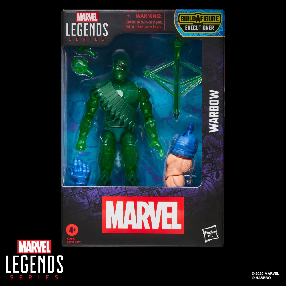 Warbow Marvel Legends Series Actionfigur von Hasbro Build-A-Figure Executioner
