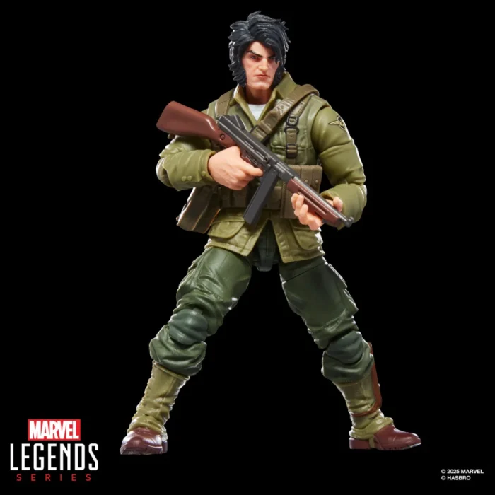 Wolverine (WWII Logan) Marvel Legends Series Actionfigur von Hasbro Build-A-Figure Executioner
