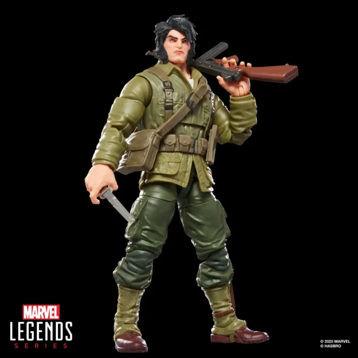 Wolverine (WWII Logan) Marvel Legends Series Actionfigur von Hasbro Build-A-Figure Executioner