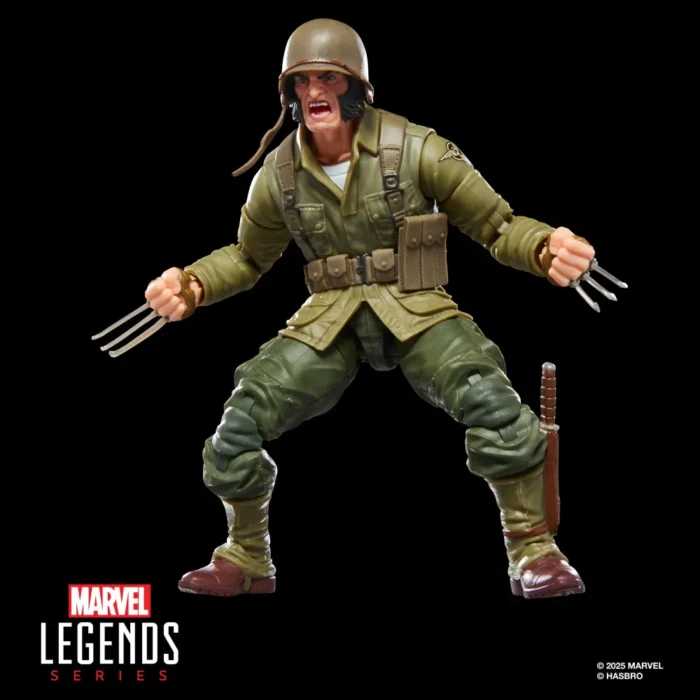 Wolverine (WWII Logan) Marvel Legends Series Actionfigur von Hasbro Build-A-Figure Executioner
