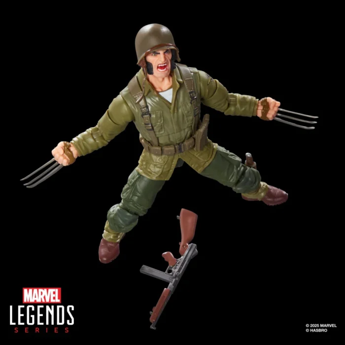 Wolverine (WWII Logan) Marvel Legends Series Actionfigur von Hasbro Build-A-Figure Executioner