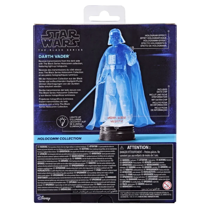 Darth Vader Star Wars Black Series Holocomm Collection Figur von Hasbro