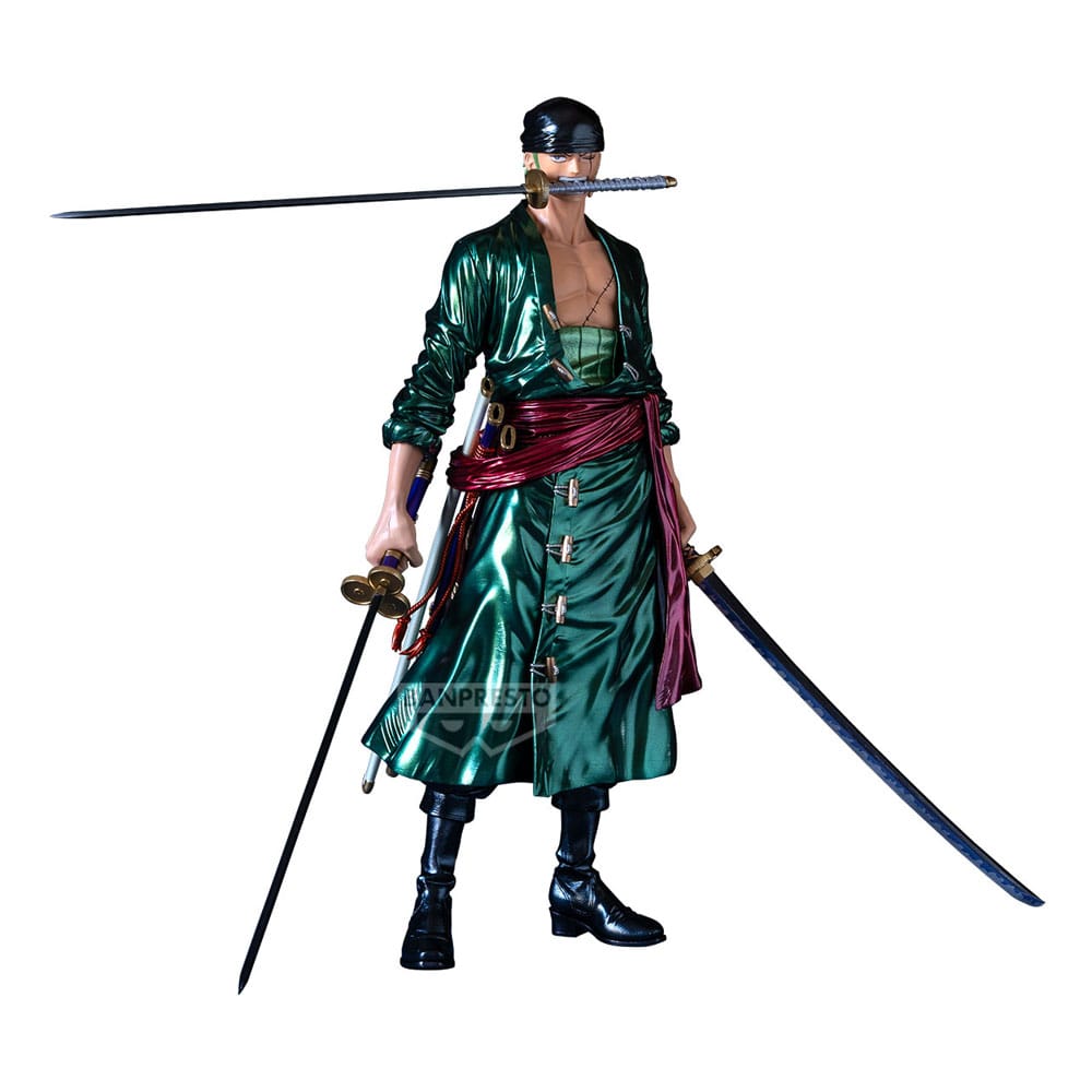 x_ban-pz69684.jpg Roronoa Zoro (The Metallic) - One Piece - Premium – Bild 1