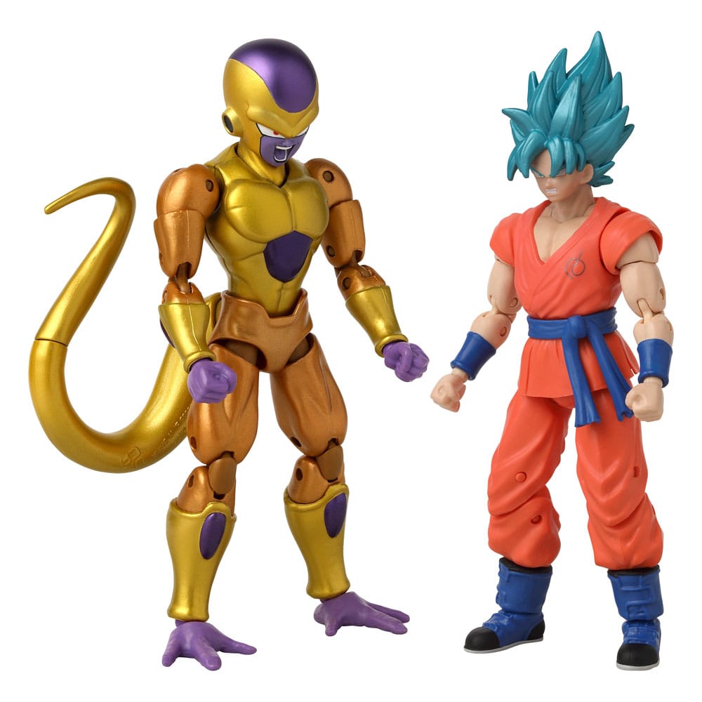 x_bant37169.jpg Golden Frieza vs Super Saiyan Blue Goku - Dragon Ball Super - Dragon Stars 2er Battle Pack – Bild 1