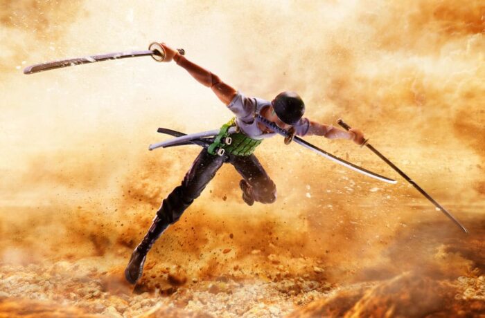 Roronoa Zoro - One Piece - S.H.Figuarts - Romance Dawn Ver. 15 cm – Bild 4