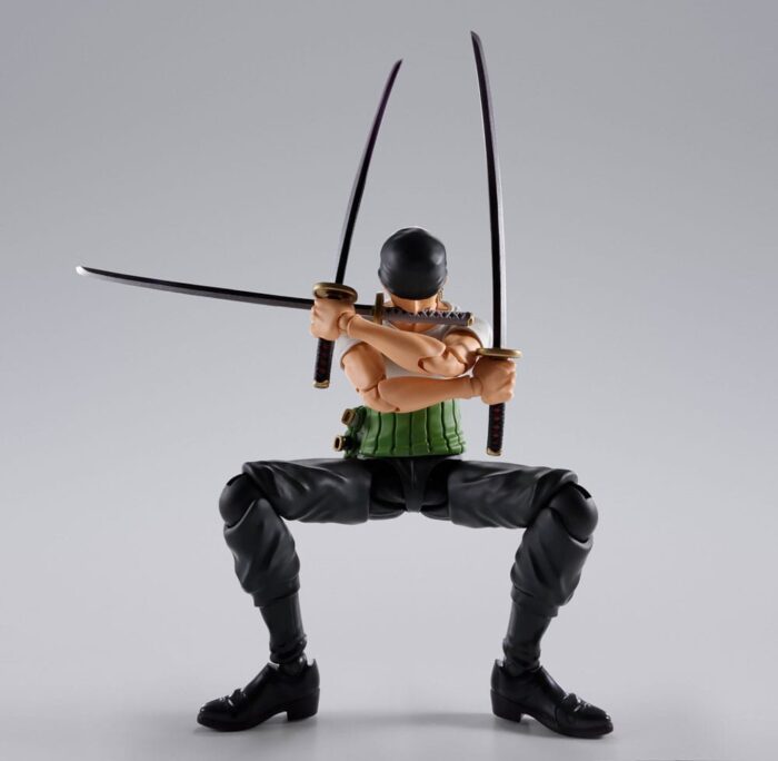 Roronoa Zoro - One Piece - S.H.Figuarts - Romance Dawn Ver. 15 cm – Bild 5