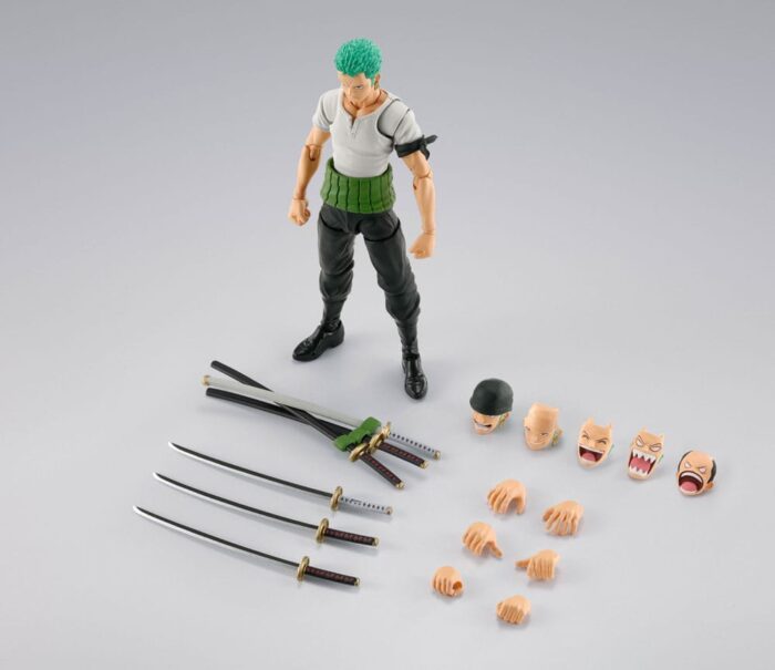 Roronoa Zoro - One Piece - S.H.Figuarts - Romance Dawn Ver. 15 cm – Bild 13