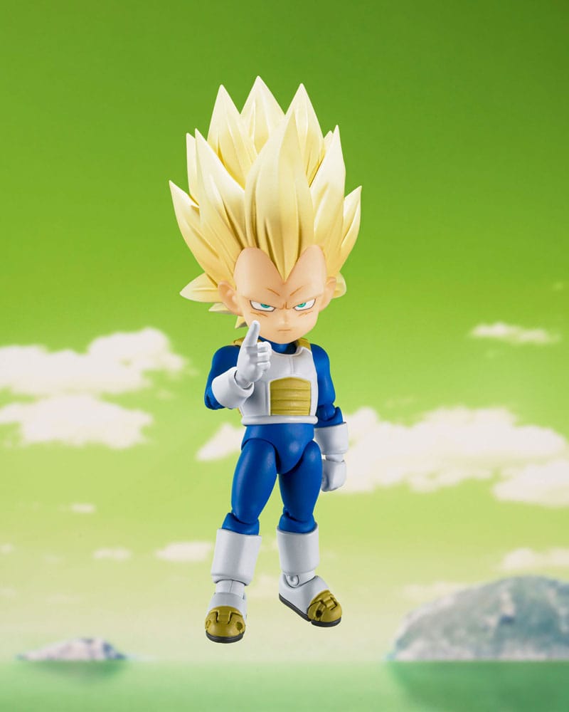 x_btn67348.jpg Super Saiyan Level 3 Vegeta - Dragon Ball Daima - S.H.Figuarts Actionfigur - Mini – Bild 1