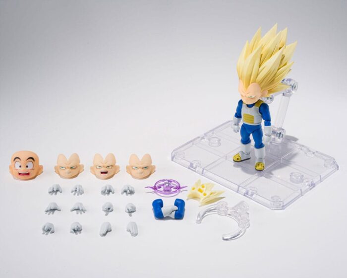 Super Saiyan Level 3 Vegeta - Dragon Ball Daima - S.H.Figuarts Actionfigur - Mini – Bild 3