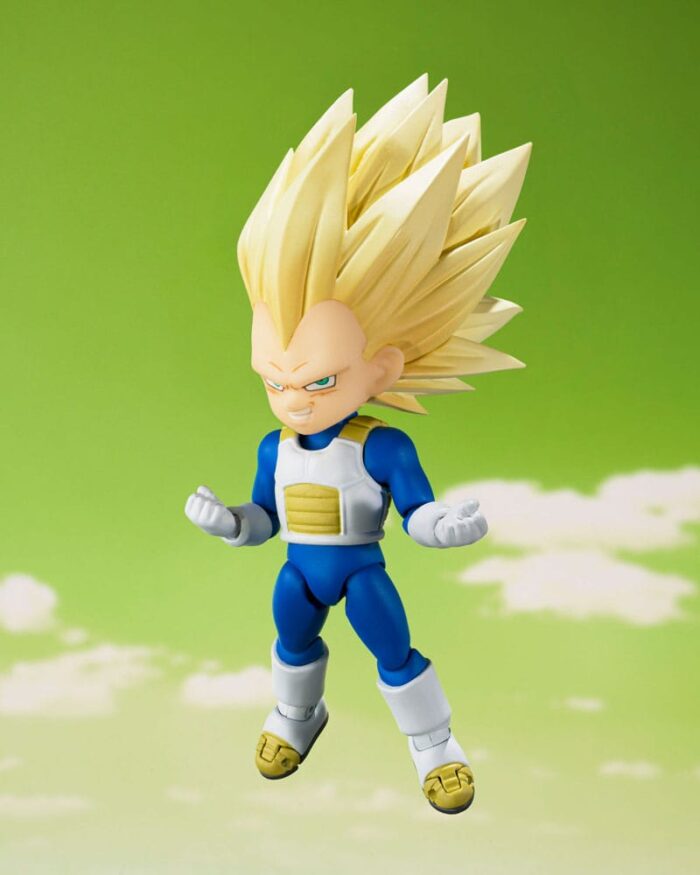 Super Saiyan Level 3 Vegeta - Dragon Ball Daima - S.H.Figuarts Actionfigur - Mini – Bild 4