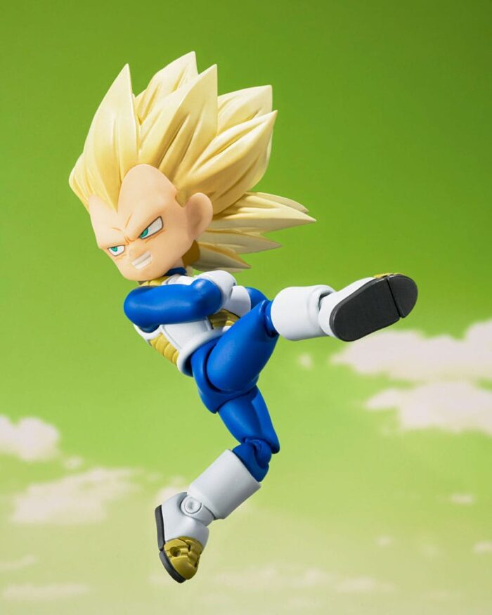 Super Saiyan Level 3 Vegeta - Dragon Ball Daima - S.H.Figuarts Actionfigur - Mini – Bild 5