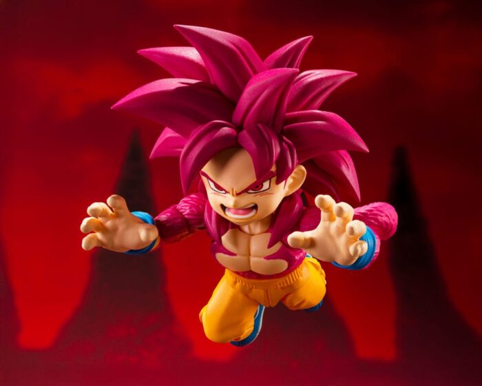Super Saiyan Level 4 Son Goku - Dragon Ball Daima - S.H.Figuarts - Mini – Bild 4