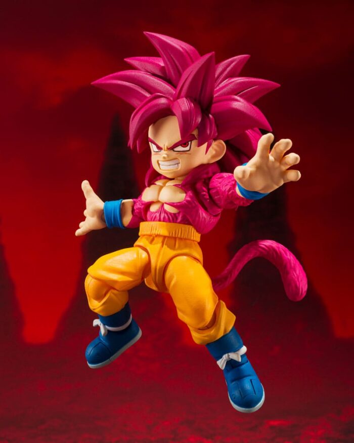 Super Saiyan Level 4 Son Goku - Dragon Ball Daima - S.H.Figuarts - Mini – Bild 5