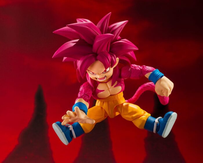 Super Saiyan Level 4 Son Goku - Dragon Ball Daima - S.H.Figuarts - Mini – Bild 6